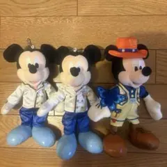 ミッキー　ぬいば　ぬいぐるみバッジ