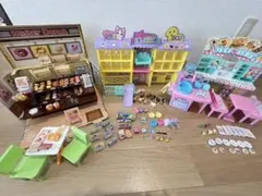 リカちゃん ミスタードーナツ　ペットショップ　フードコート セット