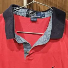 Polo by Ralph Lauren 赤 ポロシャツ L