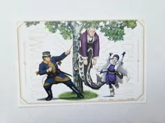 ゴールデンカムイ イラストカード 杉元佐一 アシリパ 白石由竹