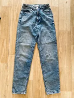 ZARA ハイウエスト ライトブルーデニム　ザラ