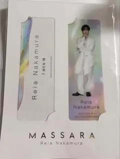 7 MEN 侍 MASSARA グッズ クリアブックマーカー 矢花黎 - メルカリ