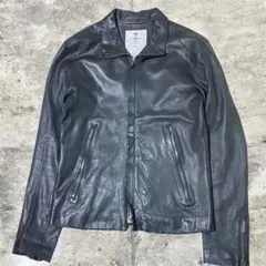 LPL Lui's (ルイス)羊革 グランジ レザーシングルライダースジャケット