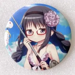 マギアレコード 魔法少女まどか☆マギカ外伝 缶バッジ 水着 暁美ほむら