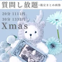 Xmas前フェア♪タロット占い30分質問し放題＋おまけ付き 12/5チャット式