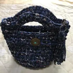 【Tシャツヤーン】【スパゲティバック】ハンドメイドバック