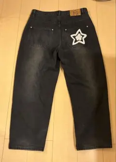 STARTEAM PLAID JEAN SHORTS BLACK 34 - メルカリ