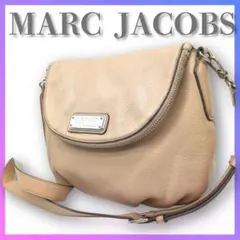 MARC JACOBS マークジェイコブス ショルダーバッグ ベージュ レザー