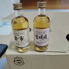 ニッカウヰスキー 蒸溜所限定カフェグレーンと弘前12年のセット - メルカリ