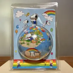 USJ　スヌーピー　地球儀　お菓子缶　2011のサムネイル