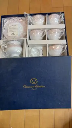 Giovanni Valentino カップ・ソーサー5セット ティーポット