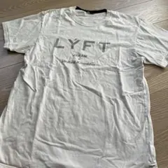 LYFT ホワイトプリントTシャツ
