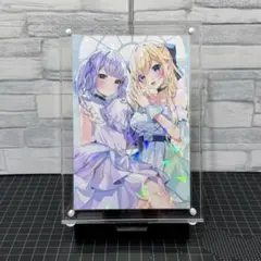 藍沢エマ　紫宮るな　ぶいすぽっ！　イラストカード　VGGC 6th どんぐりねこ