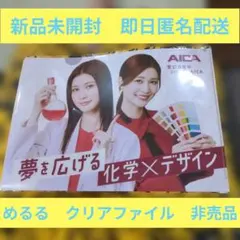 【未開封】生見愛瑠AICA アイカ めるる クリアファイル 非売品　即日匿名発送