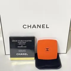 シャネル コンパクト ミラー プルミエール ダム 121 オレンジ 鏡