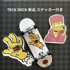 TECK DECK テックデッキ US指スケ サンタクルーズ×シンプソンズ 新品
