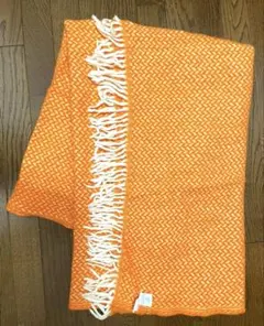 ★再値下げしました★KLIPPAN スローケット ブランケット オレンジのサムネイル