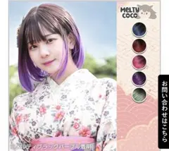 アシスト　メルティココ　デイリーウィッグ　パープル