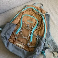Coleman メッシュポケット付きリュック　ブラウン