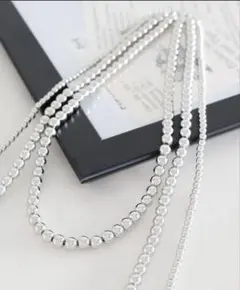 LEPSIM 3連ボールネックレス