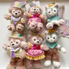 ディズニー ぬいば ダッフィー シェリーメイ ジェラトーニ 2015