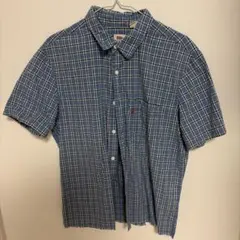 Levi's 半袖チェックシャツ Mサイズのサムネイル