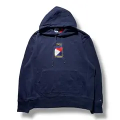 F1500【即購入OK】TOMMY HILFIGER　ヘビーコットンパーカー　L