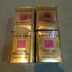FAUCHON 紅茶 4缶セット 125gのサムネイル