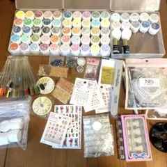 カラージェル60色➕ネイルグッズ　まとめ売り