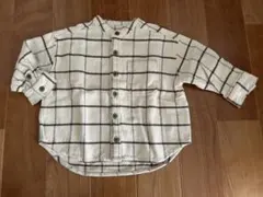 petit main チェック柄シャツ 90