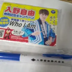 入野自由 グッズセット ポケットティッシュ ボールペン