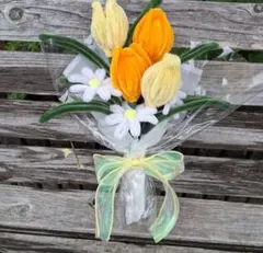 花束　モールフラワー　枯れないお花　プレゼント　誕生日　金運アップ　贈物　父の日