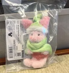 くまのプーさん 一番くじ　D賞　ピグレット　あったかぬいぐるみマスコット