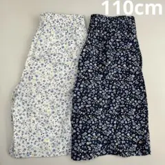 UNIQLO ユニクロ　ステテコ　花柄　ハーフパンツ　110