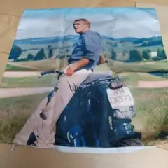スティーブ・マックイーン プリント クッション
