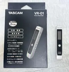 [박스가 있는 예쁜 아이템] 타스캠 보이스 레코더 VR-01 8GB 고음질