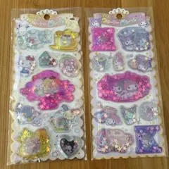 ウォーターシール キティ サンリオキャラクターズ　クロミ　キキララ　ボンドロ