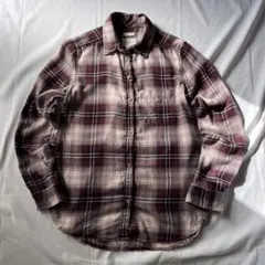 ゆ*様 00s アメリカンイーグル チェック ネルシャツ グランジ Y2K 平成