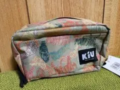 【新品未使用】Kiu トラ柄ポーチ K293 マルチカラー