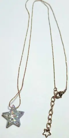 レジン キラキラ 星 ネックレス