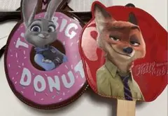 ズートピア しまむら Disney ダイカットポーチ ニック ジュディ