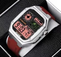 44mm45mm applewatchバンドステンレスケースベルトセット人気