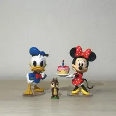 ミニー・ドナルド・チップ フィギュアセット