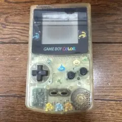 任天堂 ゲームボーイカラー 本体 クリア ジャンク品