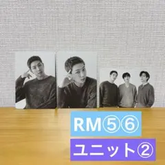 BTS POPUP MONOCHROME ミニフォト トレカ RM ユニット