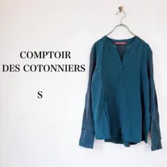 COMPTOIR DES COTONNIERS（S）シルクブラウス　きれいめのサムネイル