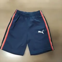 x*】様 PUMA ストライプ入り ハーフパンツ 130