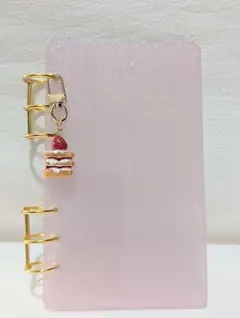 レジン　バインダー　A6　ラメ　推し活　貯金　シルバーピンクラメのサムネイル