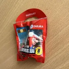 マリオフィギュア　ミニストラップ　スーパーマリオブラザーズ　DAKARA　非売品