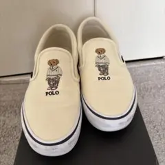 Polo Ralph Lauren ベア刺繍スリッポン